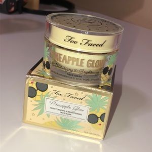 Too Faced pineapple glow mask.